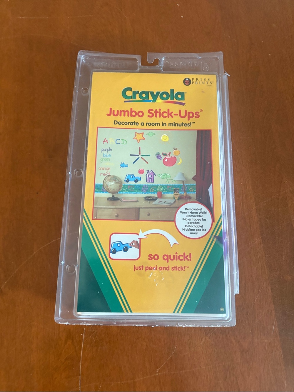 Crayola Jumbo Stick-Ups Wall Decor - Yellow & Green Accents